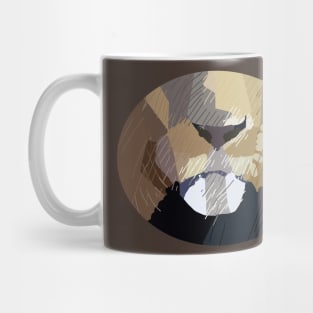 Lion Mouth Abstract Face Mug